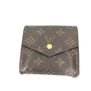 Louis Vuitton double snap wallet